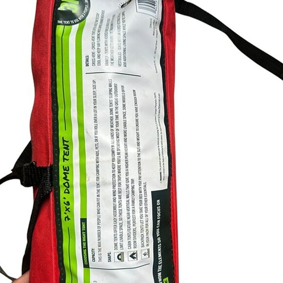 Dome Tent 7 X 6 Ft Hiker Backpacker Camping Family Tent - Picture 8 of 8